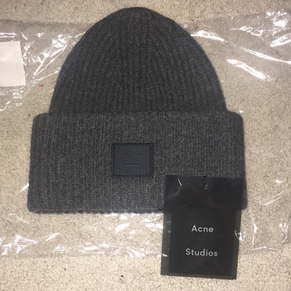 Acne Studios Accessories - Acne Studios Charcoal wool hat, BRAND NEW